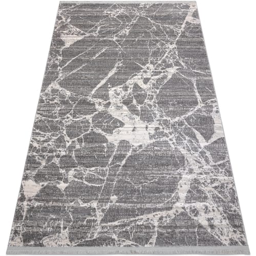 Kleden Rugsx Tapijt REBEC modern rand 51186B marmeren , 80x150 cm