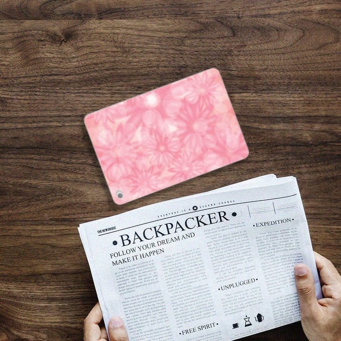 Apple iPad Mini 4 | Mini 5 (2019) Siliconen Hoesje Spring Flowers