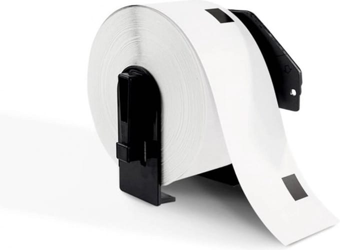 Brother DK-11208 compatibele labelrollen 38 mm x 90 mm, 400 etiketten per rol