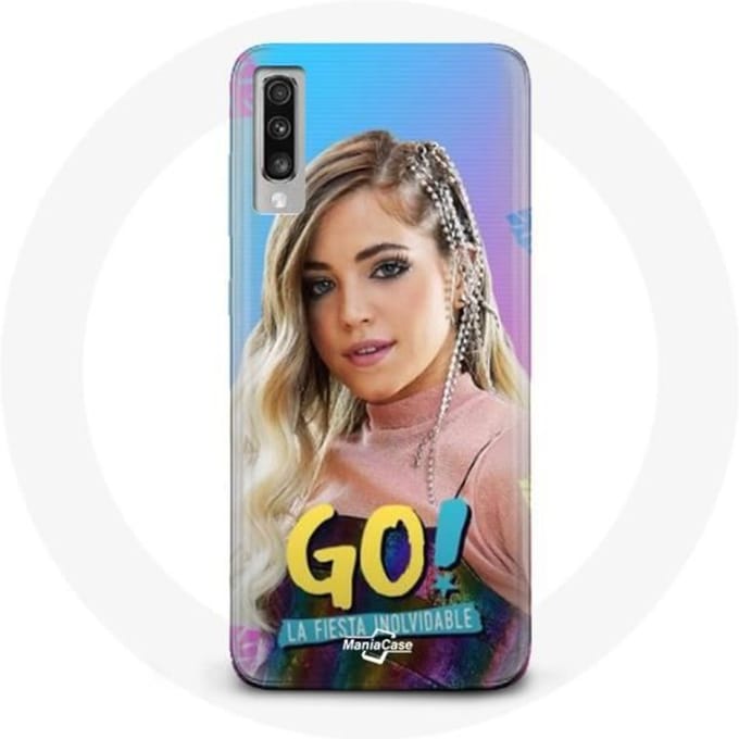 Coque pour Samsung Galaxy A70 Poursuis Tes Rêves Mía Cáceres Go! Vive a tu manera