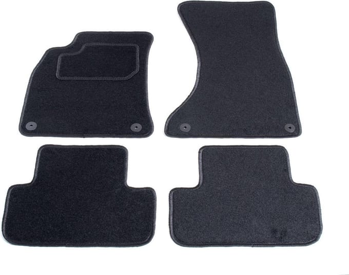 Automatten voor Audi A4 B8 (2008-2015) - 4-delig - Naaldvilt