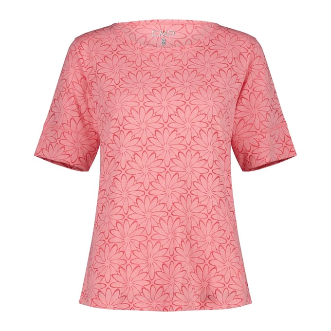 Gebarbt T-shirt voor dames CMP