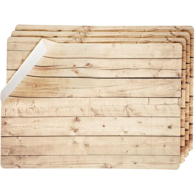 Placemats Rechthoekig 43x30 cm 4 stuks - Placemat voor Eettafel - Onderlegger