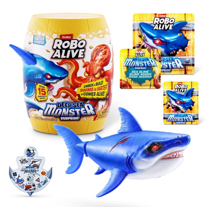 Zuru Robo Alive Deep Sea Monster Surprise + Licht Assorti