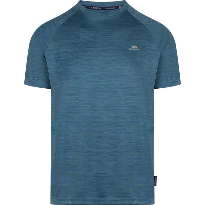 Trespass Heren Leecana TP75 T-Shirt (Bondi Blauw Marl)