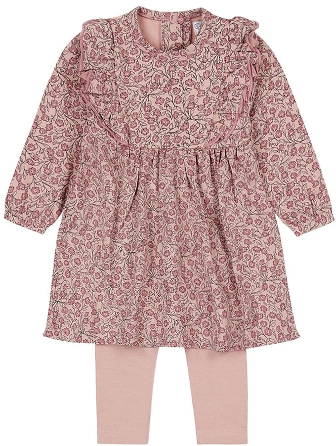 Dirkje Meisjes Kledingset - Light mauve