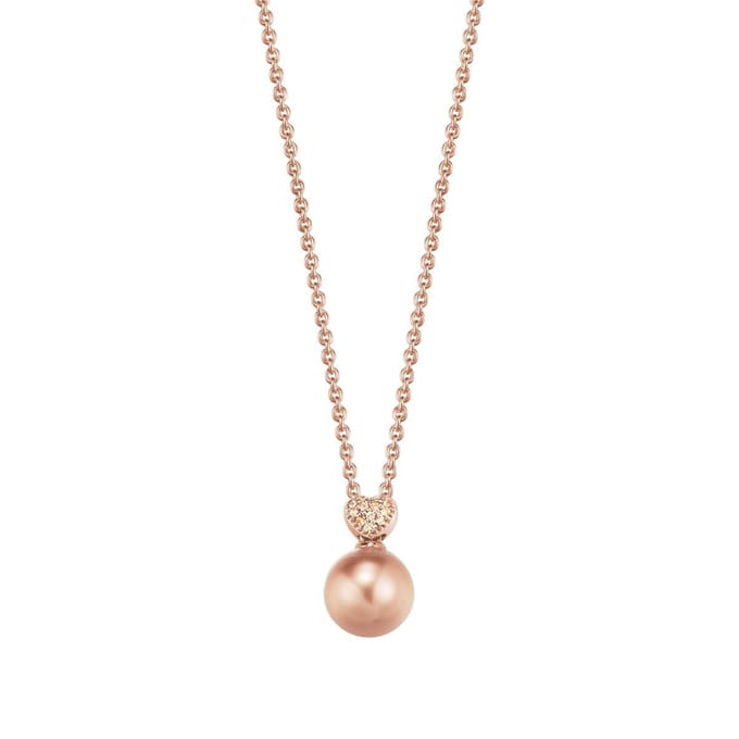 Esprit ESNL92678B420 Lovely Pearl - Collier - Zilver - Rosékleurig