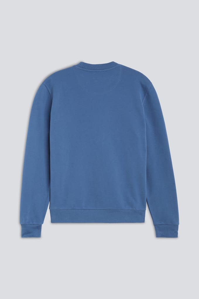 Sweatshirt Serie Felpa Cotone Blue Denim