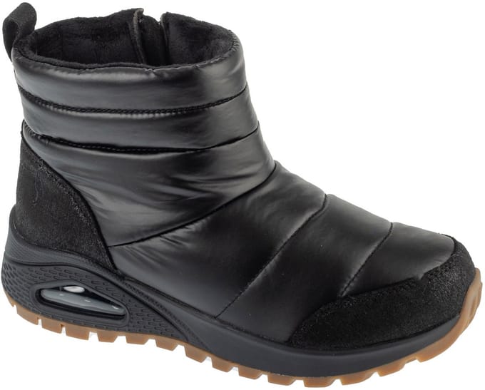 Skechers Uno Rugged - Puffer, Vrouwen, Zwart, Laarzen, maat: 39