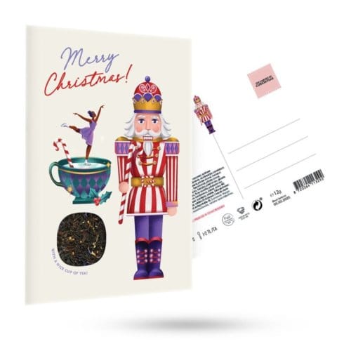 Cabinet of curiositeas - nutcrackers ballerina thee wenskaart