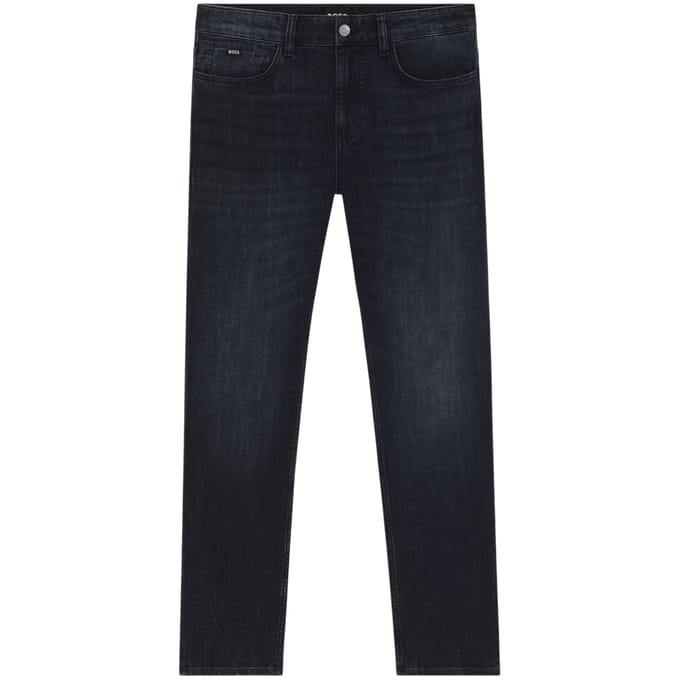 Boss Heren Delaware 5-pocket slim fit jeans (Donkerblauw)