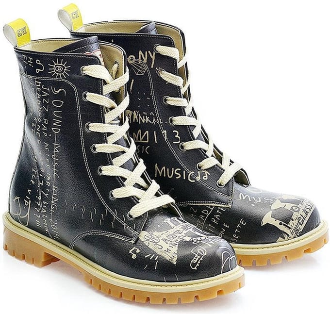 GOBY Artwork Boots - Dameslaarzen - Handmade - Maat 42