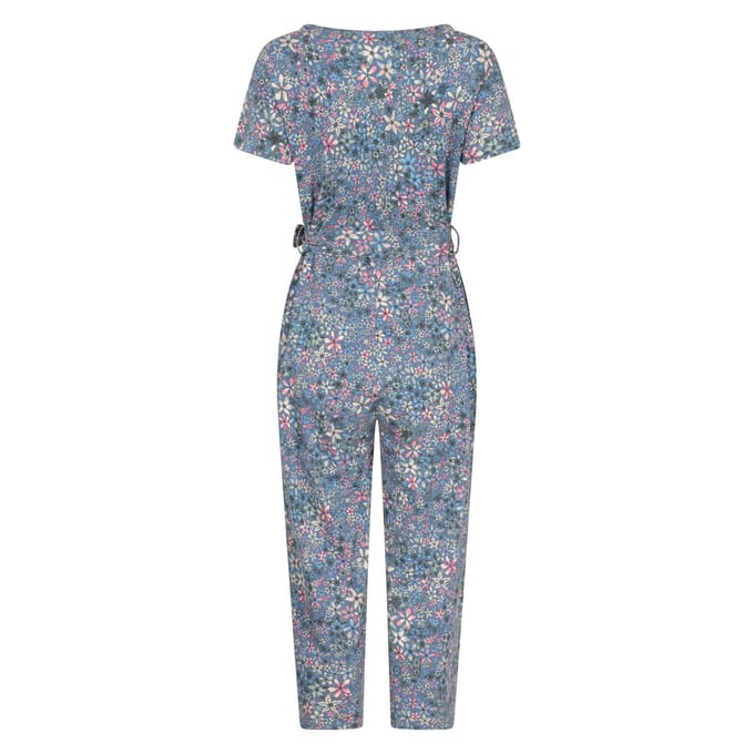 Mountain Warehouse Dames/Dames Santorini Floral Wrap Jumpsuit (Grijs)