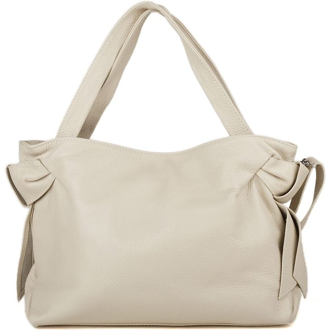 Giulia Monti Schoudertas Lichtbeige