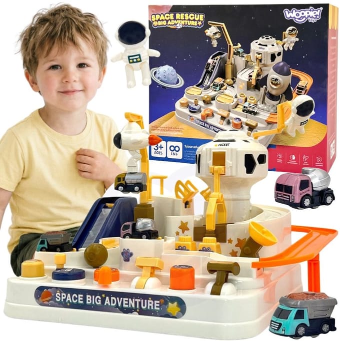 Woopie Interactieve auto hindernissenparcours Astronaut's ruimteavontuur - UNI