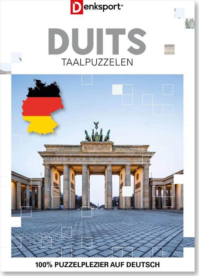 Denksport Duits Taalpuzzelen puzzelboek, editie 1