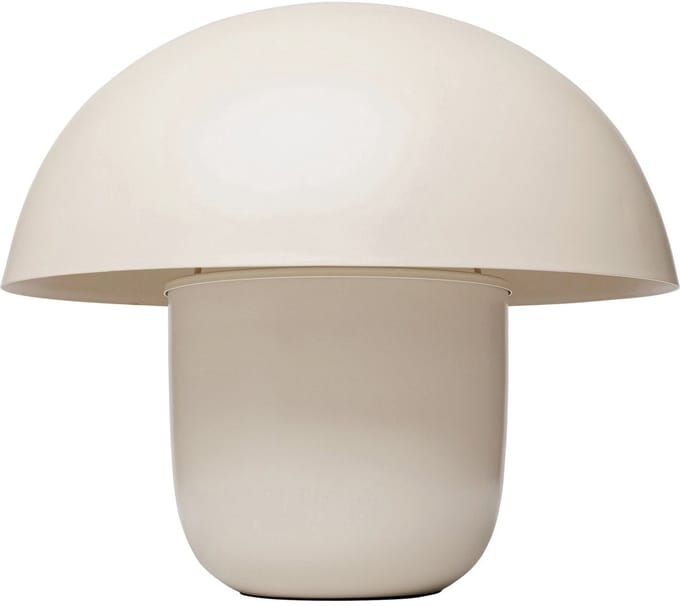 Tafellamp Mushroom 44cm beige Kare Design