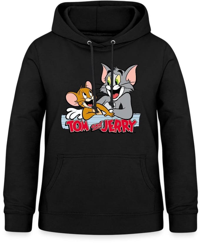 Tom En Jerry Vrienden Hoodie Dames