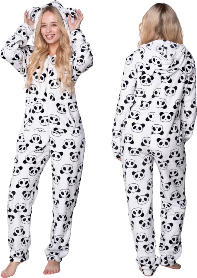 Kigurumi Witte Panda - Kostuum - Pyjama - Comfortabel - Warm
