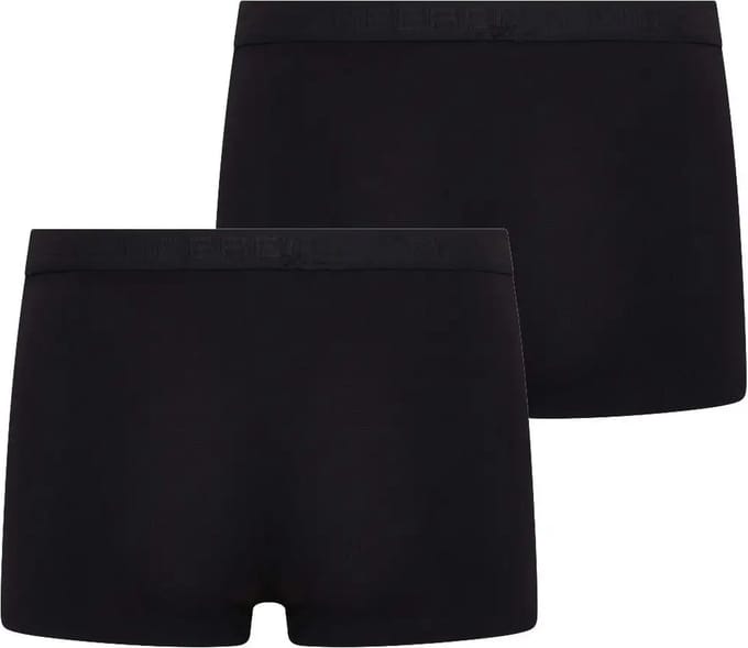 2-pak microfiber heren boxershort Young - Wit / M