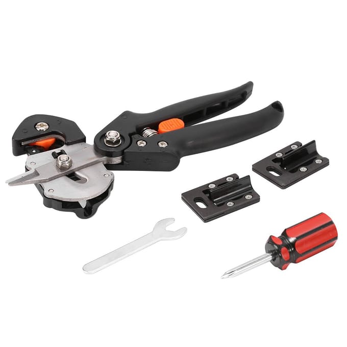 Professionele RVS Boom Snoeischaar Schaar Enten Snoeigereedschap black