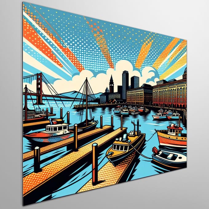 Kunstprint | Wanddecoratie | Dibond | 40 × 40 cm