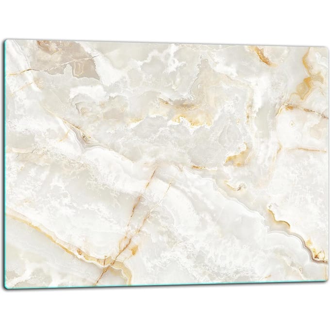 TMK ArtDeko - Snijplank - 52x40cm - Glas - Marmer