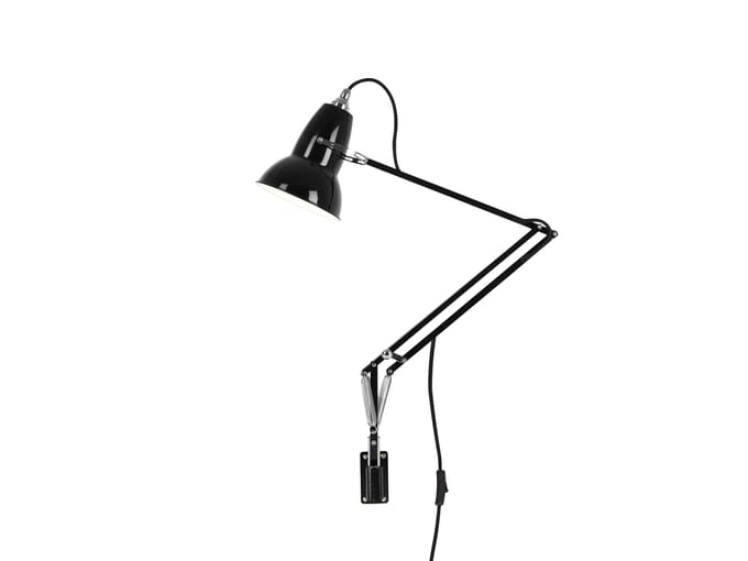 Anglepoise - Original 1227™ Bureaulamp - jet zwart - Ked - met muurbeugel