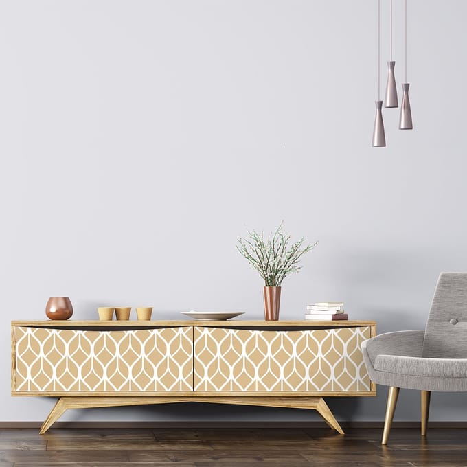 Scandinavische meubelsticker Anja 40 x 60 cm