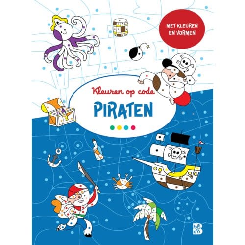 Piraten - Kleuren Op Code