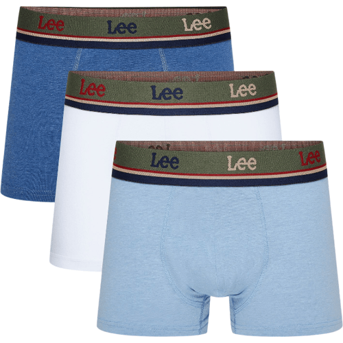 boxershorts Forster-LT denim gemêleerd/wit/medium denim gemêleerd L