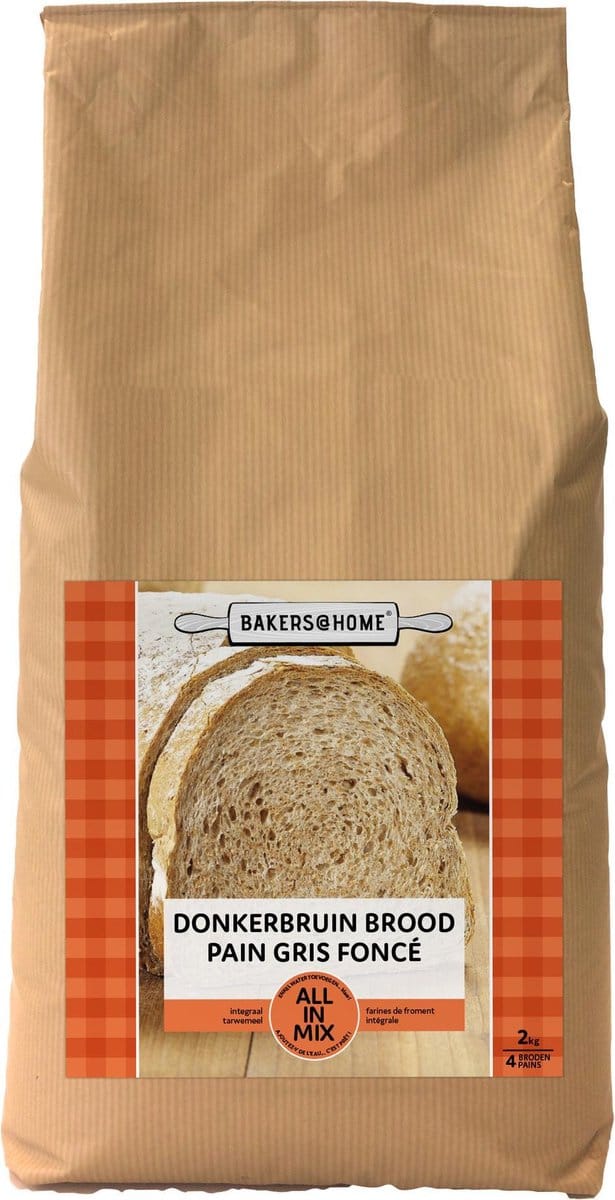 All-in broodmix - donkerbruin (2kg)
