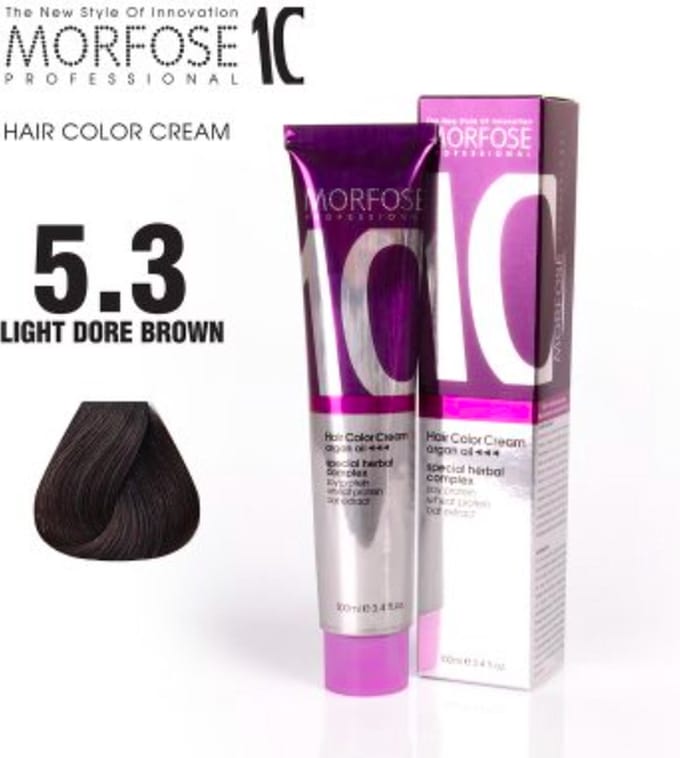 Morfose Color Cream 5.3 Light Dore Brown 100ml Haarverf
