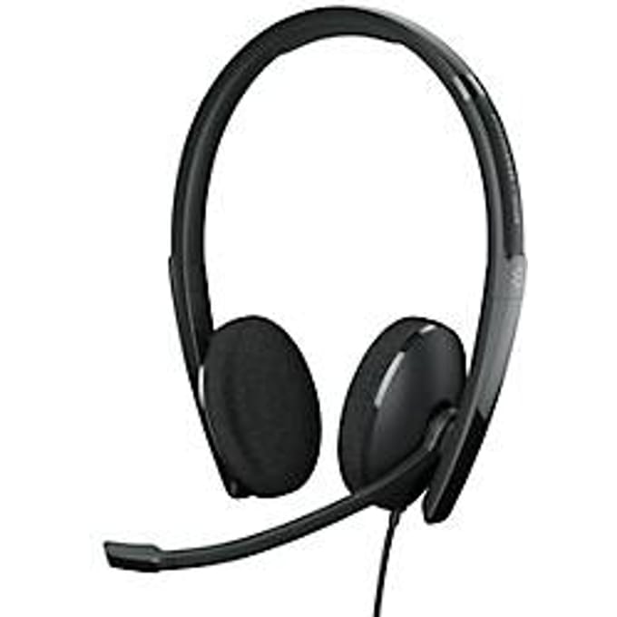 EPOS EPOS ADAPT 160 USB II - ADAPT 100 Series - Headset On Ear headset Kabel Stereo Zwart Noise Cancelling Volumeregeling, Microfoon uitschakelbaar (mute)