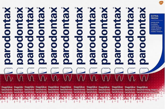 Paraontax Extra Fresh - Voordeelverpakking 12 Tubes