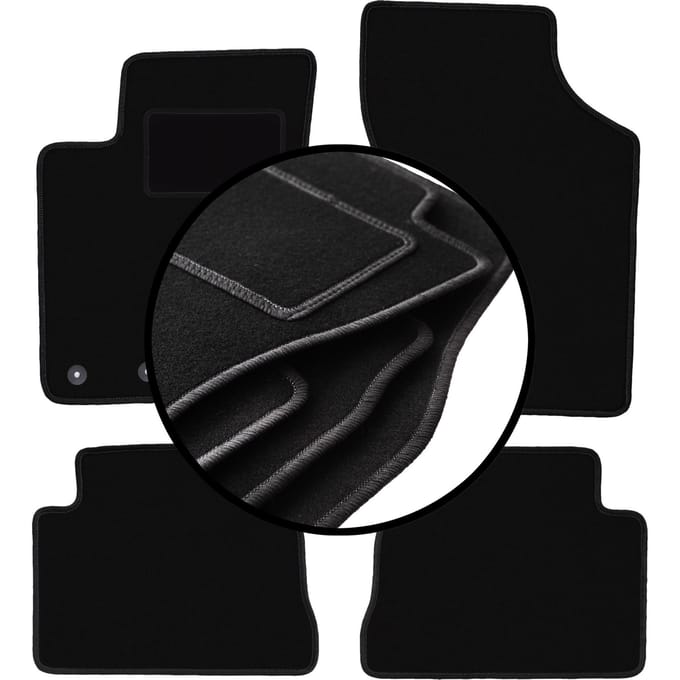 Complete set veloursmatten voor: Hyundai Getz hatchback (2002-2010)