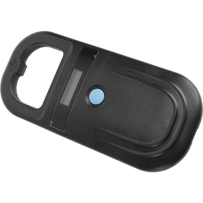 Draagbare Dier ID Reader Oplaadbaar 134.2KHz Huisdier Microchip Scanner Ondersteunt USB C en BT black
