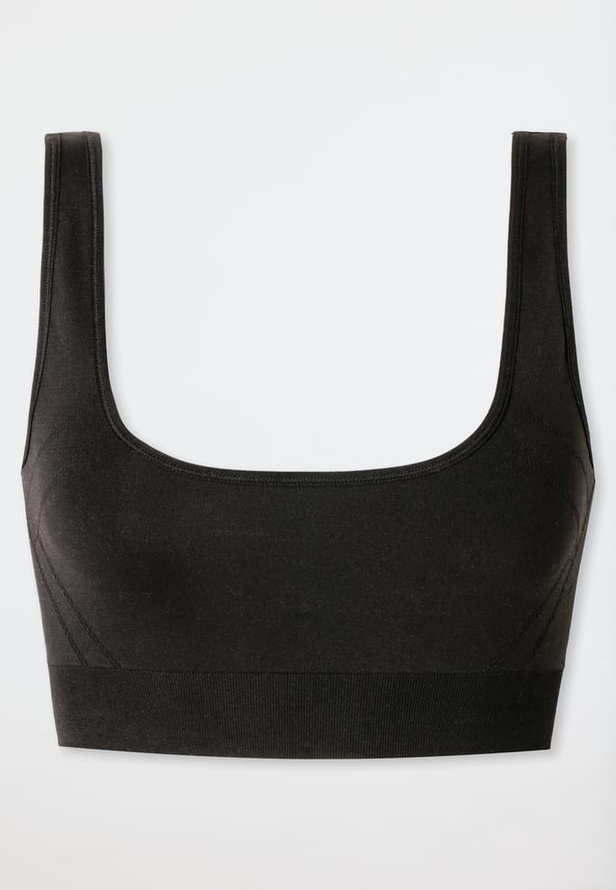 Omkeerbaar zwart bustier - Casual Seamless M