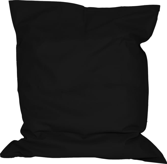 Zitzak Leatherlook zwart met binnenzak maat 130x150 cm