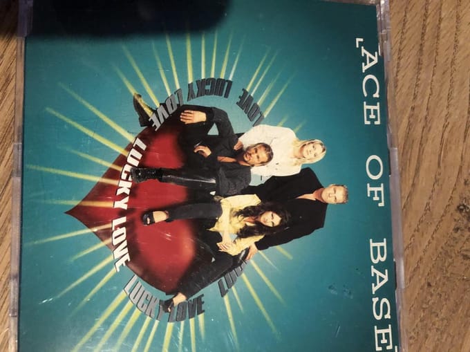 Ace of base lucky love cd-single-single