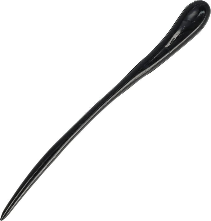 Haarsoires Styling Tool - Haarpin 17cm - Druppel – Knot Hulpmiddel – Kunststof – Zwart