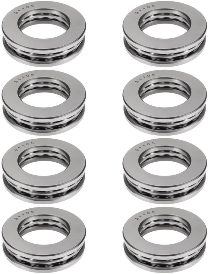 BRENZOOS - 8 sets 51105 Drukaxkogellagers voor Auto en Elektrische Voertuigen