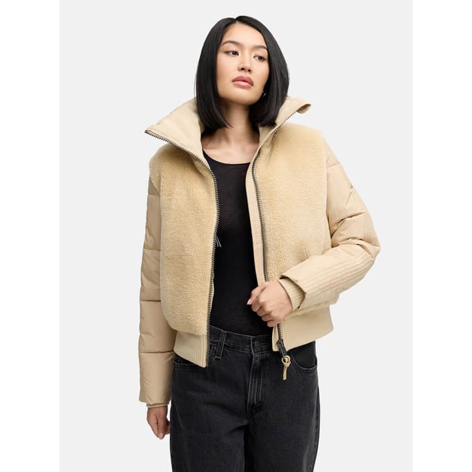 Navahoo dames winterjas TEDDYZONE – trendy, warm & comfortabel
