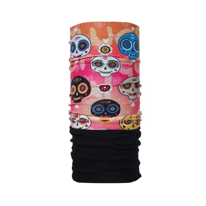 Tour de cou in microfibre polartec MATT Awesome Skulls
