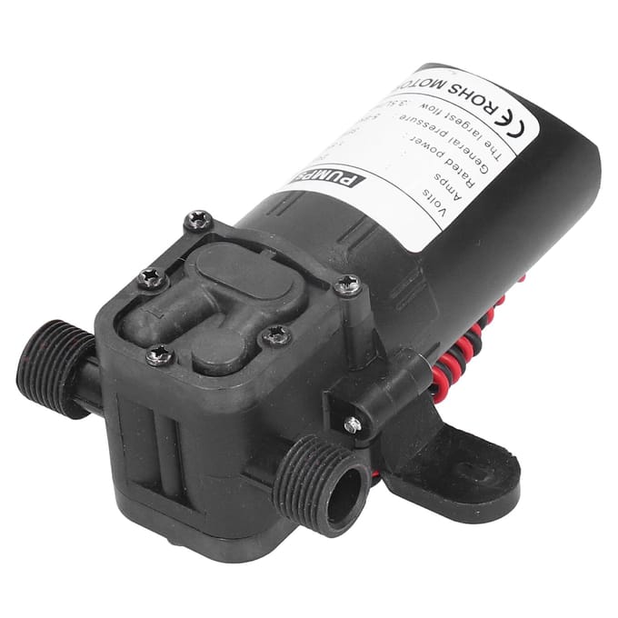 12 inch Interface Pomp DC24V Membraanpomp 36W Zelfaanzuigende Pomp Waterpomp