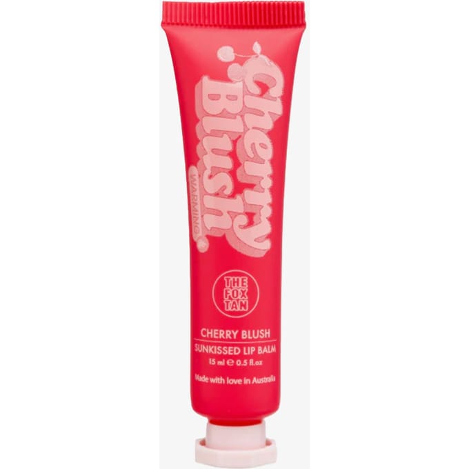 The Fox Tan Cherry Blush Lip Balm – Hydraterende Lippenbalsem met Kersenextract voor Glow