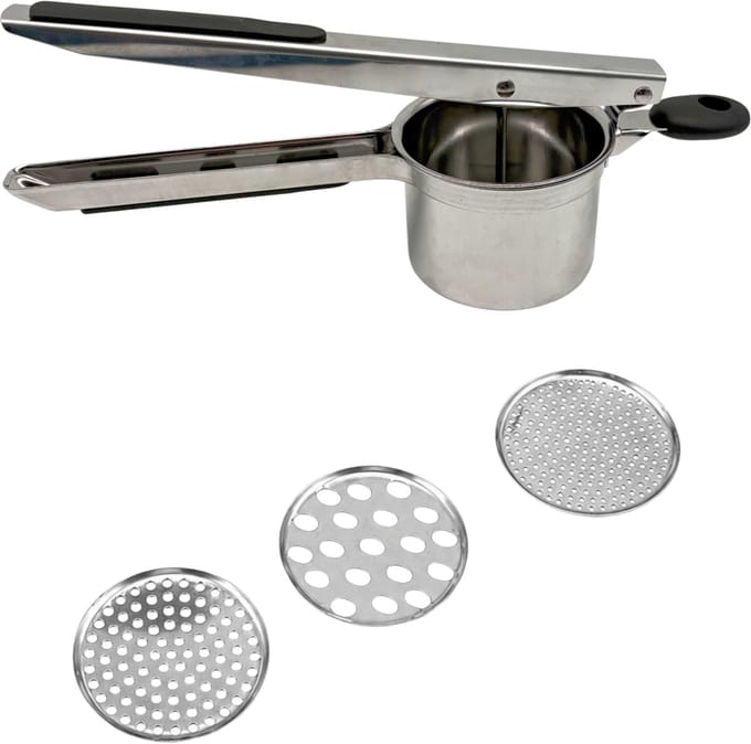 Purepeak Pureestamper - Pureeknijper - Stampot Stamper - Aardappelpers - RVS