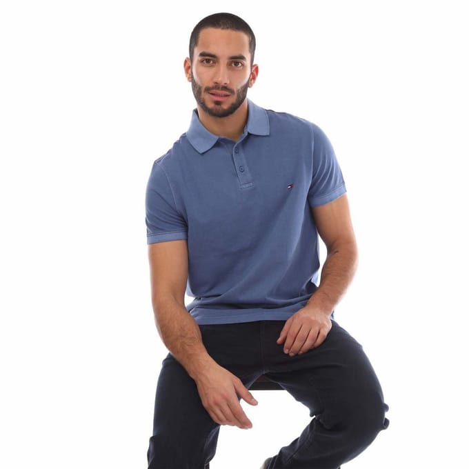 Tommy Hilfiger Heren Slim Poloshirt (Blauw)