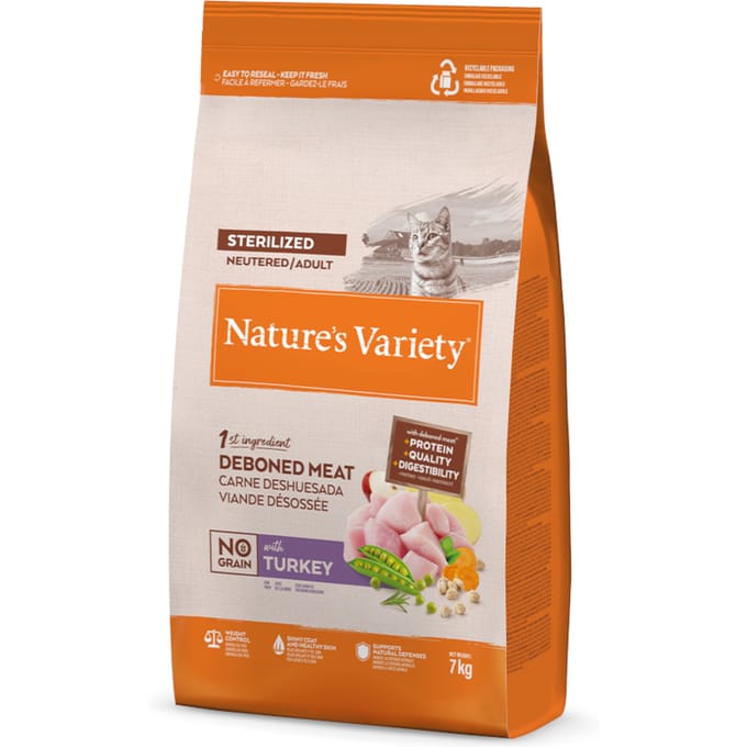 Nature's Variety - Original Sterilized Turkey No Grain Kattenvoer.