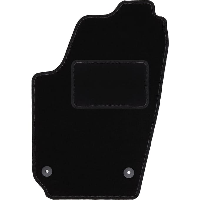 Bestuurdersmat zwart voor: Volkswagen Fox hatchback (2005-2011)